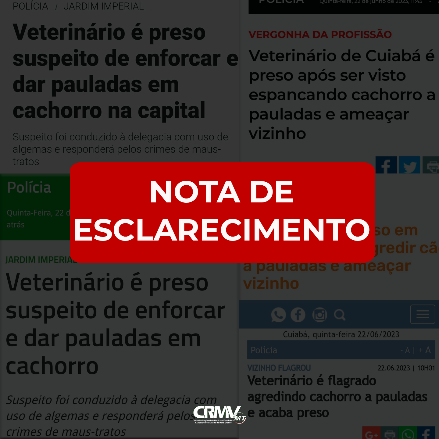 NOTA DE ESCLARECIMENTO